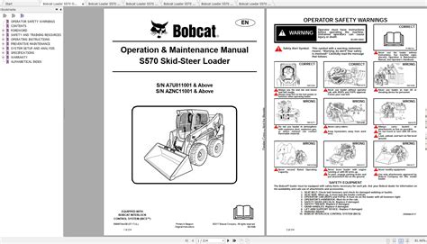 bobcat skid steer instructions|bobcat operation and maintenance manual.